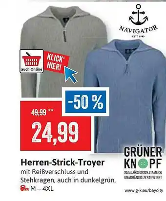 Stolz Herren Strick Troyer Angebot