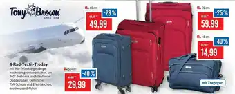 Stolz 4 Rad Textil Trolley Angebot