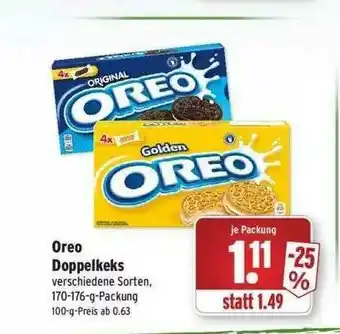 Wasgau Oreo Doppelkeks Angebot