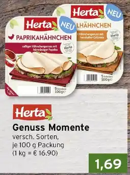 CAP Markt Herta Genuss Momente Angebot
