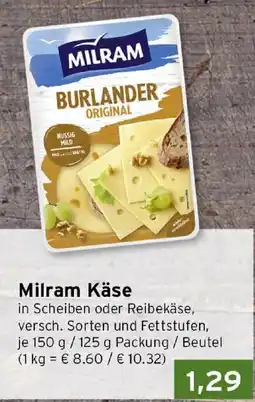 CAP Markt Milram Käse Angebot