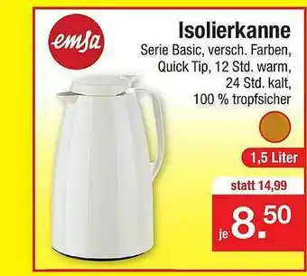 Zimmermann Emsa Isolierkanne Angebot