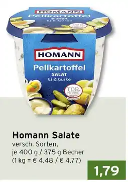 CAP Markt Homann Pellkartoffel Salat Angebot