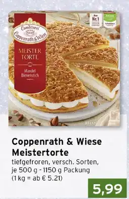 CAP Markt Coppenrath & Wiese Meistertorte Angebot