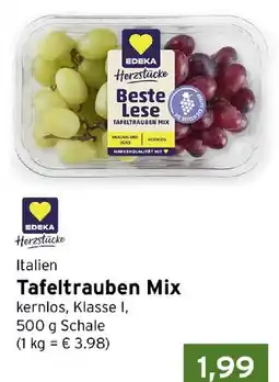 CAP Markt EDEKA Herzstücke Tafeltrauben Mix Angebot