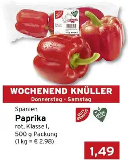 CAP Markt Paprika Angebot