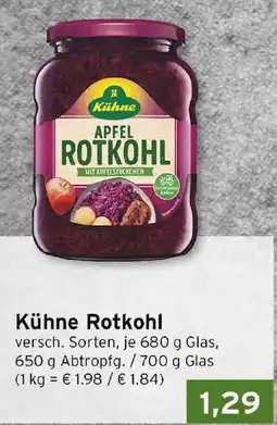 CAP Markt Kühne Rotkohl Angebot