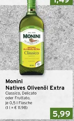CAP Markt Monini Natives Olivenöl Extra Classico Angebot