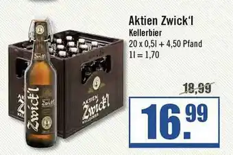 Zisch Aktien Zwick'l Kellerbier Angebot