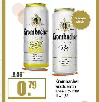 Zisch Krombacher Angebot