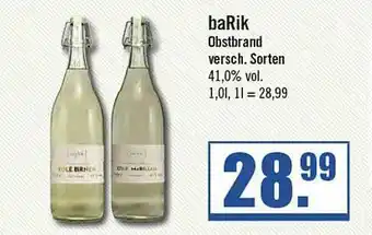 Zisch Barik Obstbrand Angebot