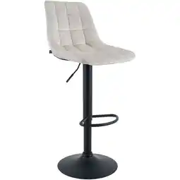 Netto Marken-Discount CLP Barhocker Mapun Samt Farbe: creme, Material: Samt Angebot