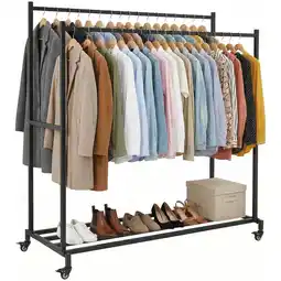 Netto Marken-Discount CLP Kleiderständer Lieska 150 cm schwarz Größe: 150 cm Angebot