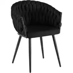 Netto Marken-Discount CLP Esszimmerstuhl Molise Samt Farbe: schwarz, Material: Samt Angebot