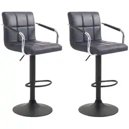 Netto Marken-Discount CLP 2er Set Barhocker Lucy V2 schwarz Farbe: schwarz, Gestell Farbe: schwarz Angebot