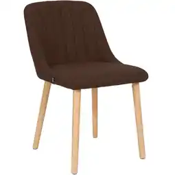 Netto Marken-Discount CLP Esszimmerstuhl Arie Stoff Farbe: braun Angebot