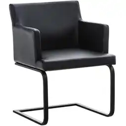 Netto Marken-Discount CLP Esszimmerstuhl Zavor Kunstleder schwarz Farbe: schwarz, Gestell Farbe: schwarz Angebot