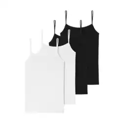 Netto Marken-Discount Schiesser Damen Spaghettitop 95-5 Serie 4er Pack Angebot
