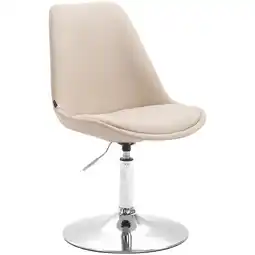 Netto Marken-Discount CLP Stuhl Maverick C Stoff Farbe: creme, Gestell Farbe: chrom Angebot