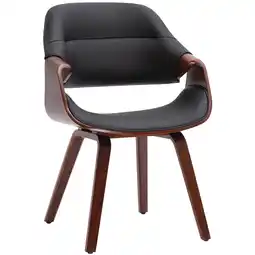 Netto Marken-Discount CLP Esszimmerstuhl Maira Kunstleder Farbe: walnuss/schwarz, Material: Kunstleder Angebot
