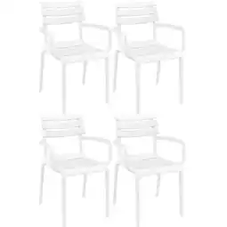 Netto Marken-Discount CLP 4er Set Stühle Paris Farbe: weiß Angebot