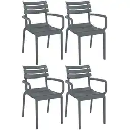 Netto Marken-Discount CLP 4er Set Stühle Paris Farbe: dunkelgrau Angebot