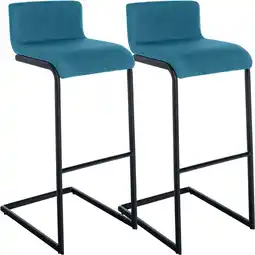 Netto Marken-Discount CLP 2er Set Barhocker Newport B Stoff Farbe: blau, Material: Stoff Angebot