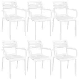 Netto Marken-Discount CLP 6er Set Stühle Paris Farbe: weiß Angebot