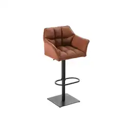 Netto Marken-Discount CLP Barhocker Damaso B Farbe: hellbraun, Gestell Farbe: schwarz Angebot