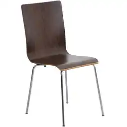 Netto Marken-Discount CLP Besucherstuhl Pepe Farbe: walnuss Angebot
