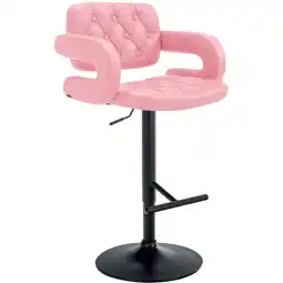 Netto Marken-Discount CLP Barhocker Dublin schwarz Farbe: pink, Gestell Farbe: schwarz Angebot