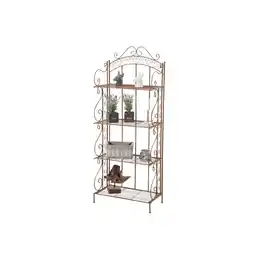 Netto Marken-Discount CLP Standregal Antje Farbe: antik braun Angebot
