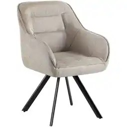 Netto Marken-Discount CLP Stuhl Pettuli Stoff Farbe: creme, Material: Stoff Angebot