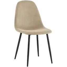 Netto Marken-Discount CLP Esszimmerstuhl Napier Stoff Farbe: taupe, Material: Stoff Angebot