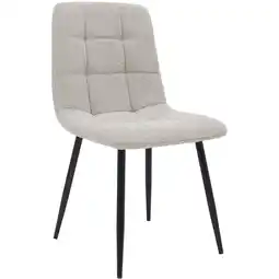 Netto Marken-Discount CLP Esszimmerstuhl Antibes Stoff Teddy Farbe: creme Angebot