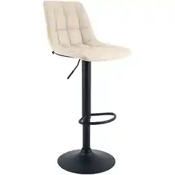 Netto Marken-Discount CLP Barhocker Mapun Kunstleder Farbe: creme, Material: Kunstleder Angebot