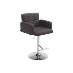 Netto Marken-Discount CLP Barhocker Los Angeles Stoff C Farbe: dunkelgrau, Gestell Farbe: chrom Angebot