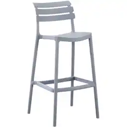 Netto Marken-Discount CLP Barhocker Rafan Farbe: grau Angebot