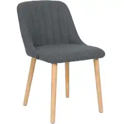 Netto Marken-Discount CLP Esszimmerstuhl Arie Stoff Farbe: hellgrau Angebot