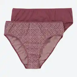 NKD Damen-Rioslip mit hohem Baumwollanteil, 2er-Pack Angebot
