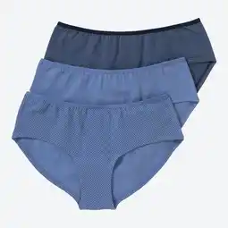 NKD Damen-Panty mit hohem Baumwollanteil, 3er-Pack Angebot