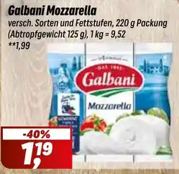 Simmel Galbani Mozzarella Angebot
