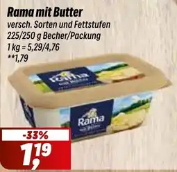 Simmel Rama mit Butter Angebot