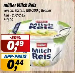 Simmel müller Milch Reis Angebot