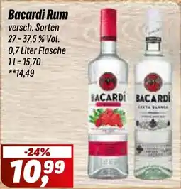 Simmel Bacardi Rum Angebot