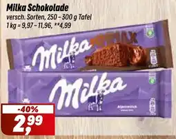 Simmel Milka Schokolade Angebot