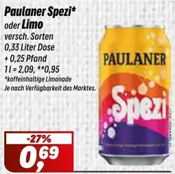 Simmel Paulaner Spezi Angebot