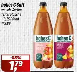 Simmel hohes C Saft Angebot