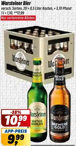 Simmel Warsteiner Bier Angebot