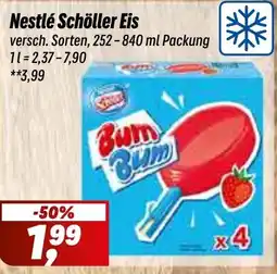 Simmel Nestlé Schöller Eis Angebot